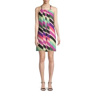 Trina Turk
Rancho Wind Chimes Striped Silk Mini Dress